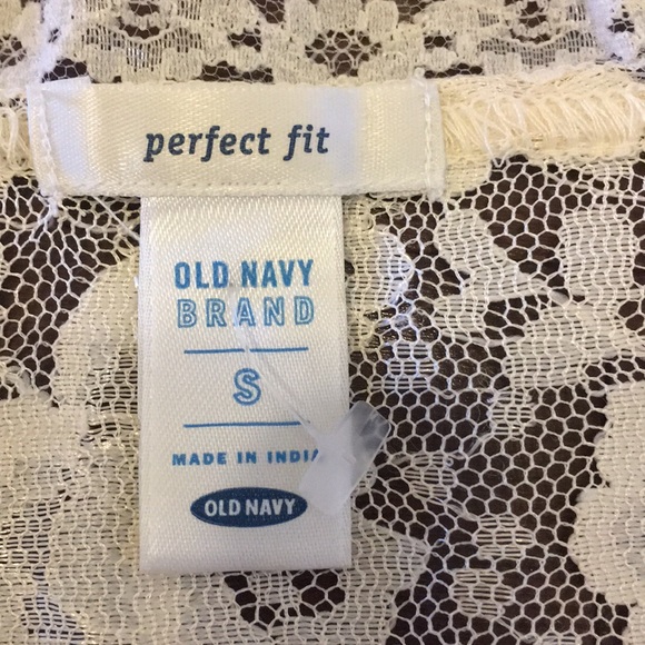 🎈SALE🎈OLD NAVY cream lace jacket - Picture 2 of 3